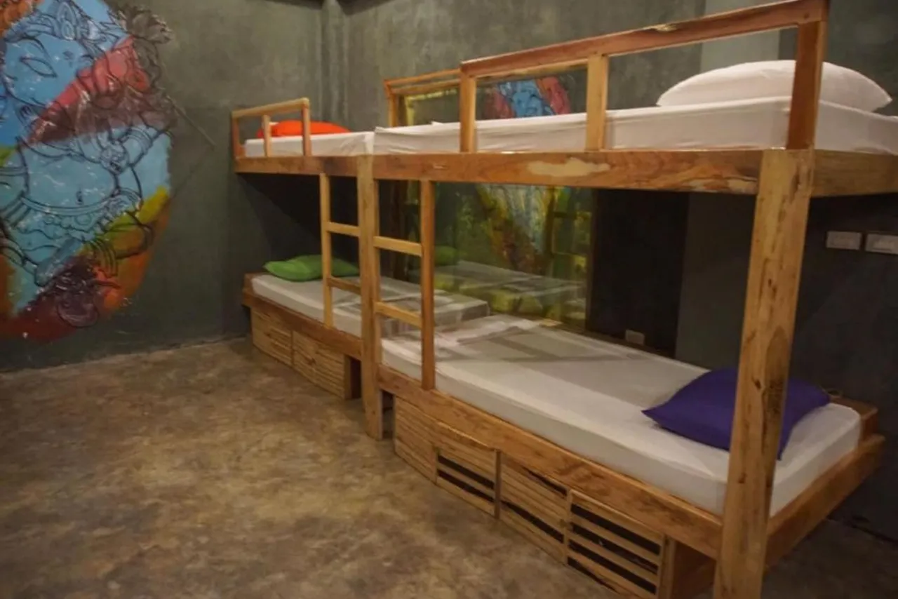 Hiraya Surf Hostel — rooms and atmosphere