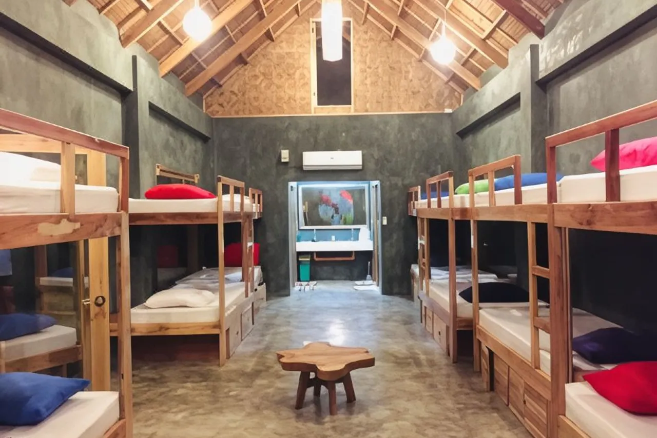 Hiraya Surf Hostel — rooms and atmosphere