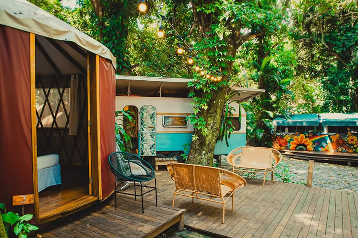 Hostel Da Vila Ilhabela — ภาพห้องพักและบรรยากาศ