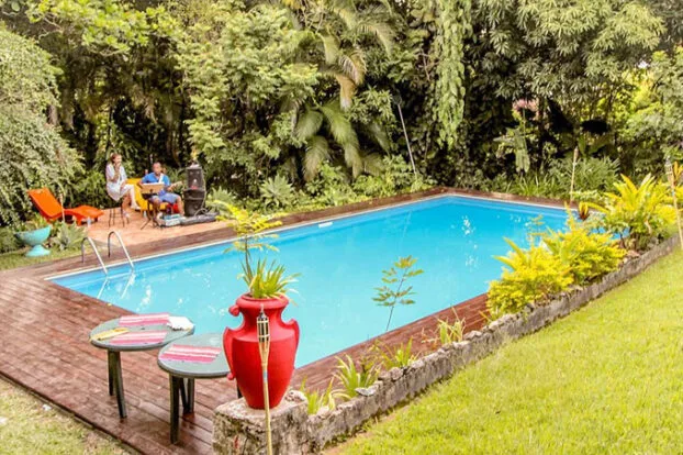 Hostel Da Vila Ilhabela — ภาพห้องพักและบรรยากาศ