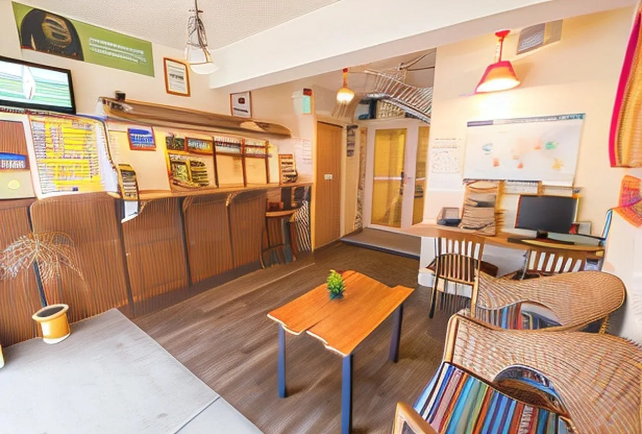 Hostel Q — rooms and atmosphere