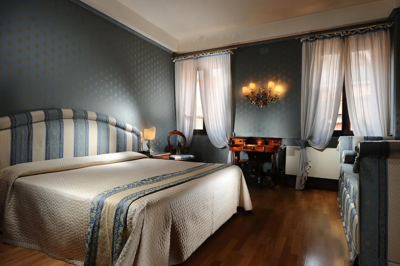 Hotel Abbazia — rooms and atmosphere