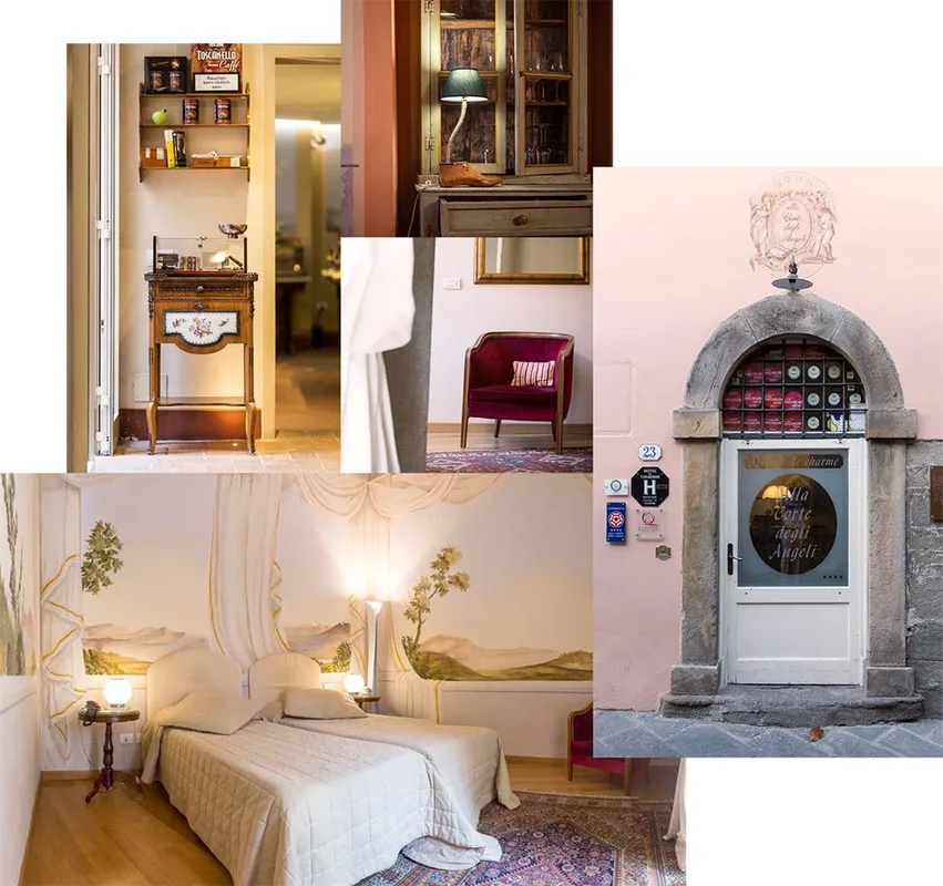 Hotel Alla Corte degli Angeli — ภาพห้องพักและบรรยากาศ