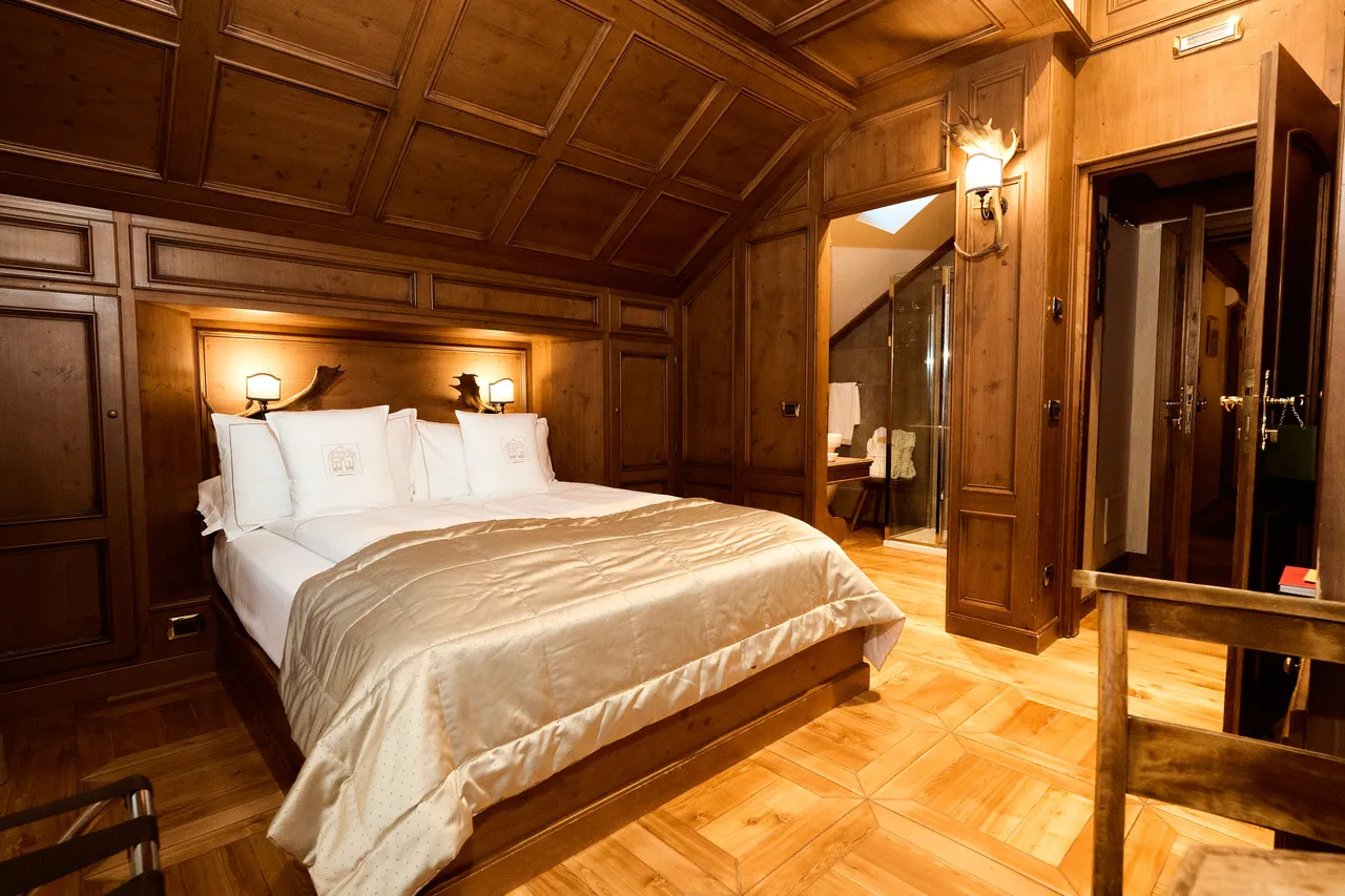 Hotel Ambra Cortina — rooms and atmosphere