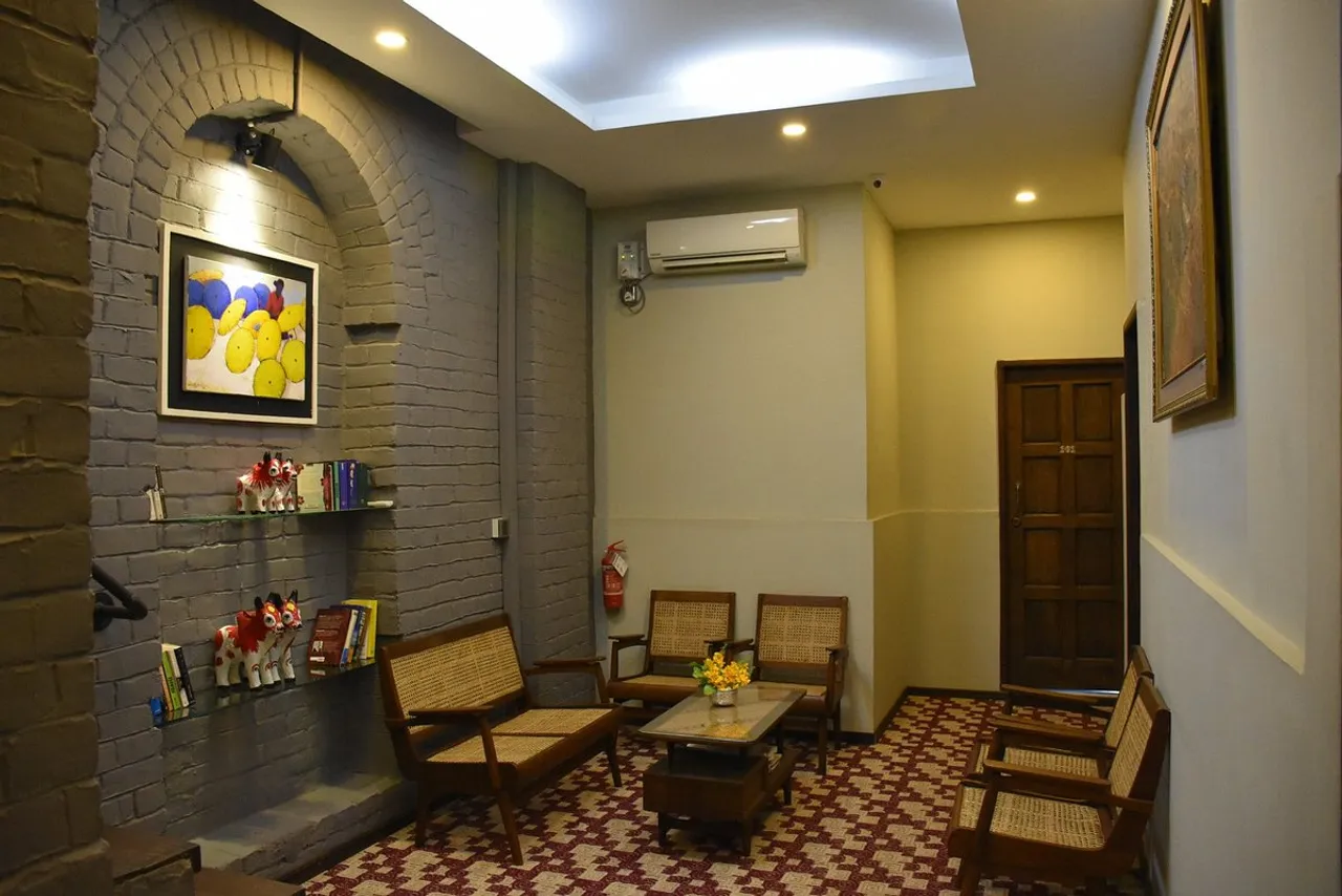 Hotel @ Yangon Heritage — rooms and atmosphere