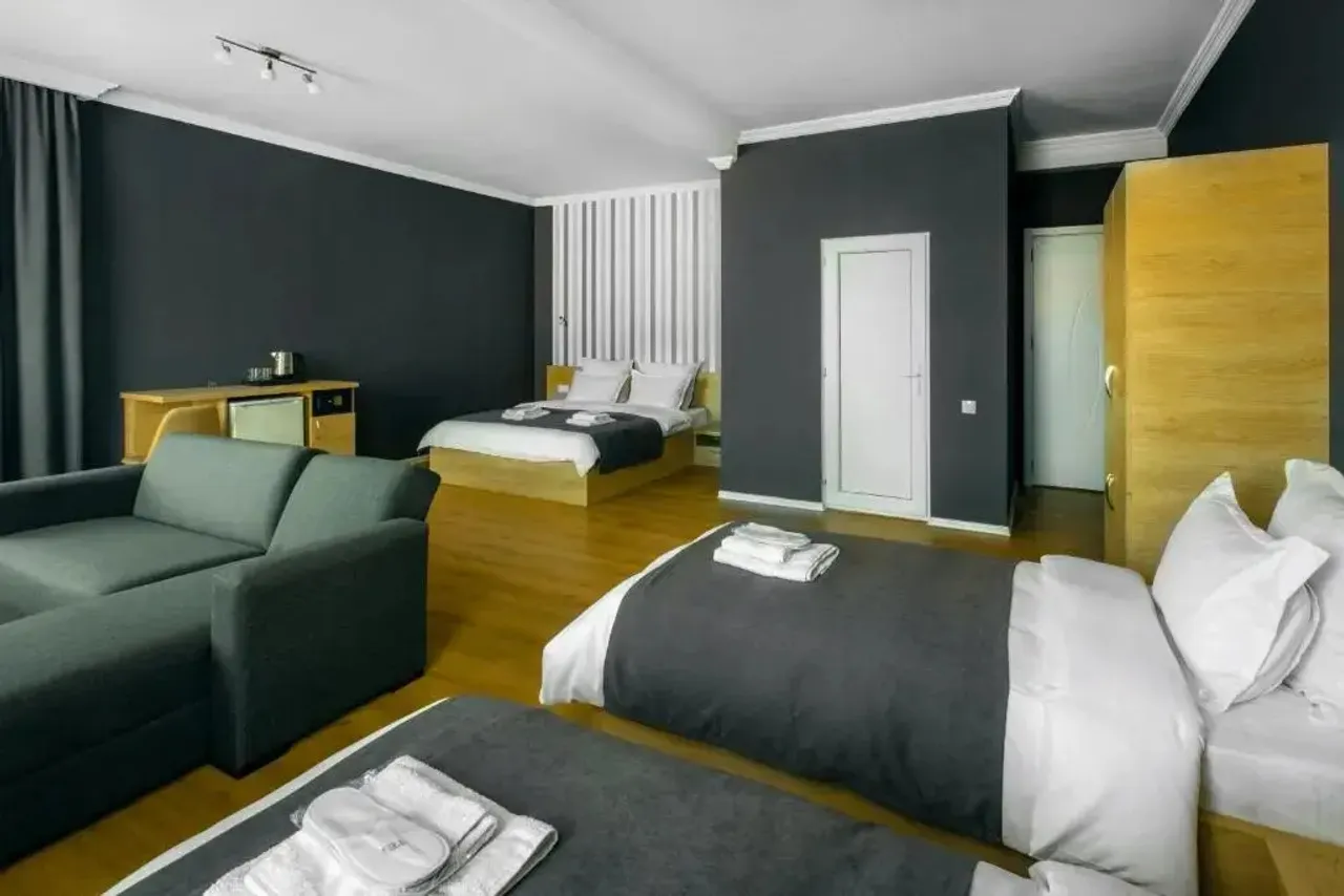 Hotel Caucasus Borjomi — rooms and atmosphere