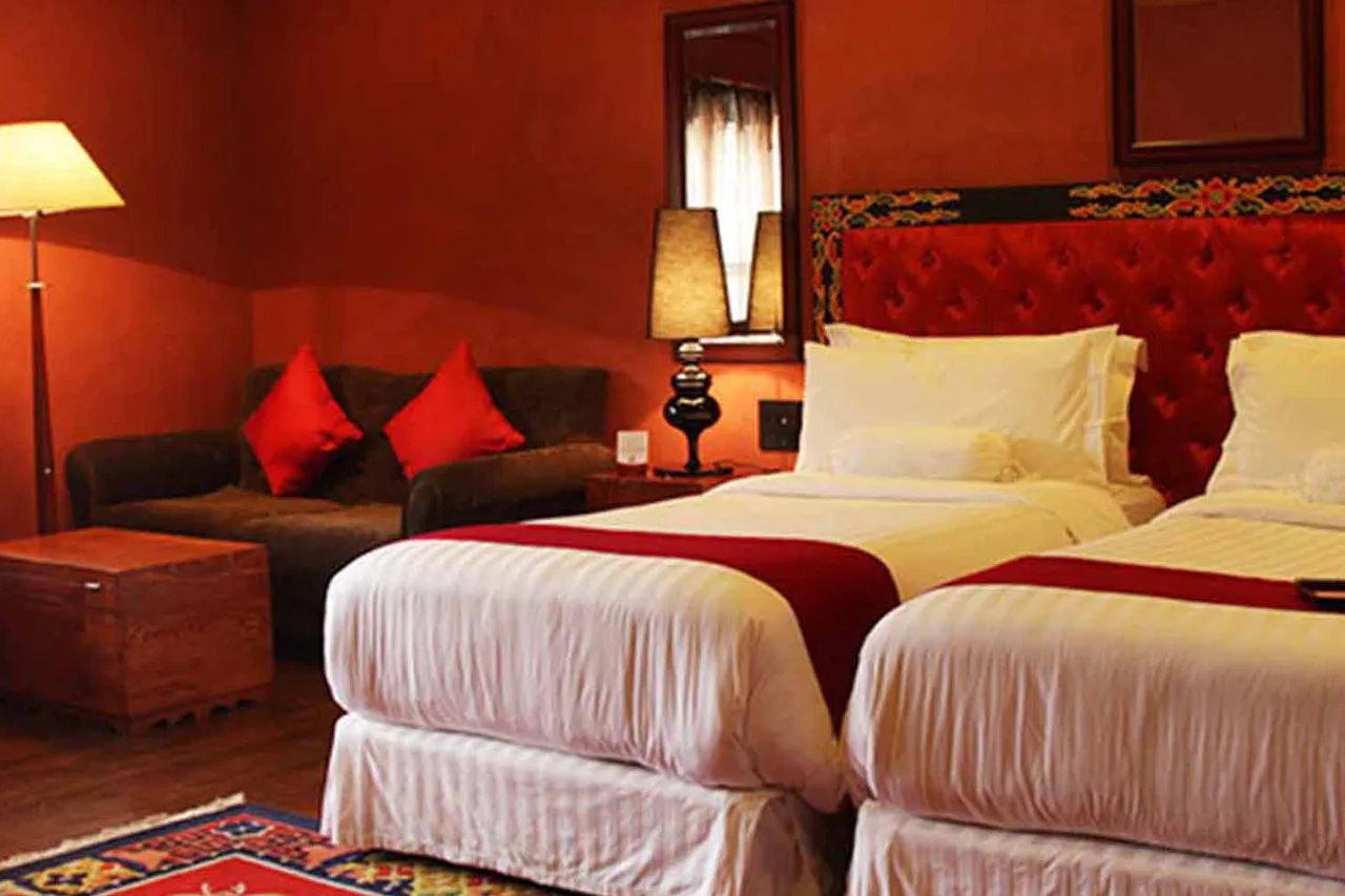 Hotel Druk Thimphu — rooms and atmosphere