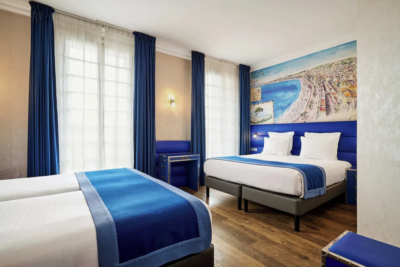 Hotel Excelsior Nice — rooms and atmosphere