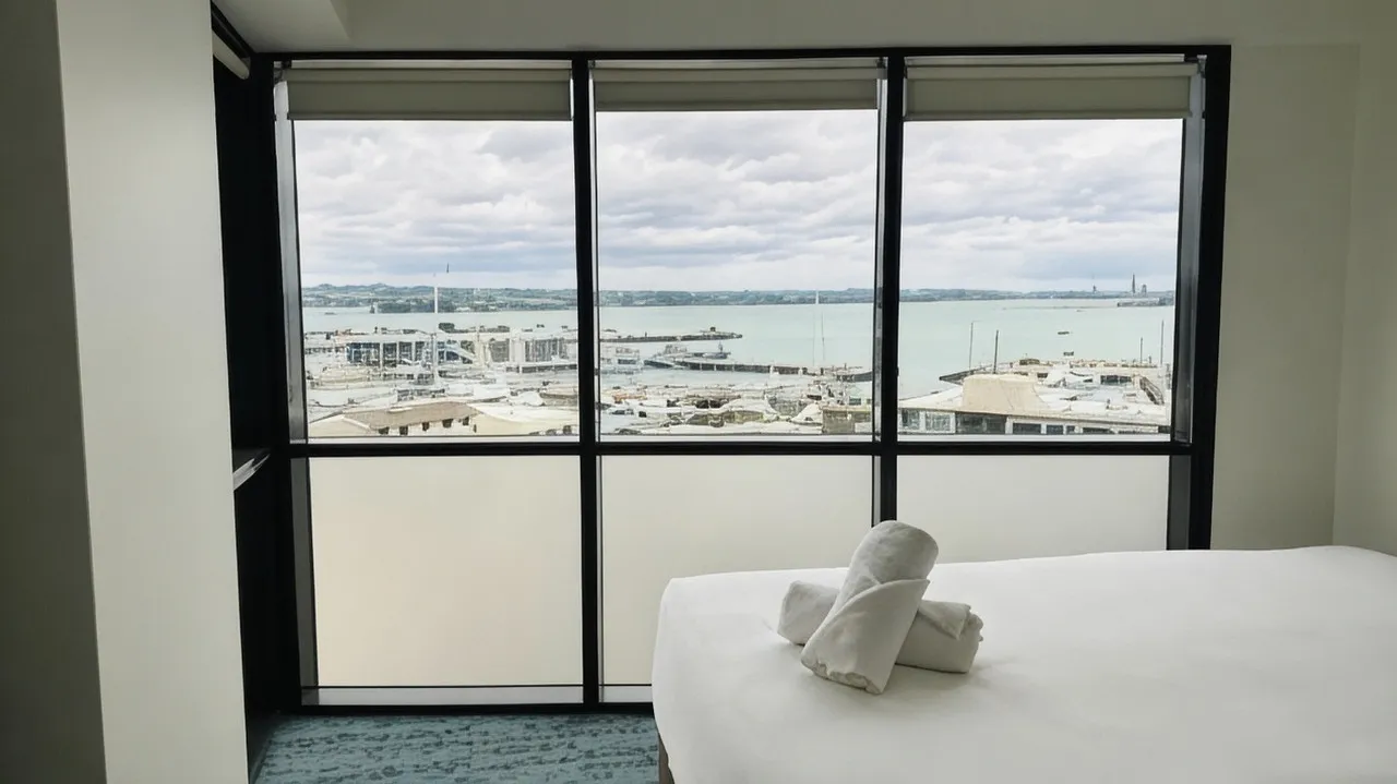 Hotel Grand Chancellor Auckland City — rooms and atmosphere