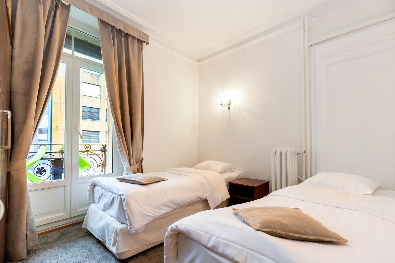 Hotel Helvetie — rooms and atmosphere