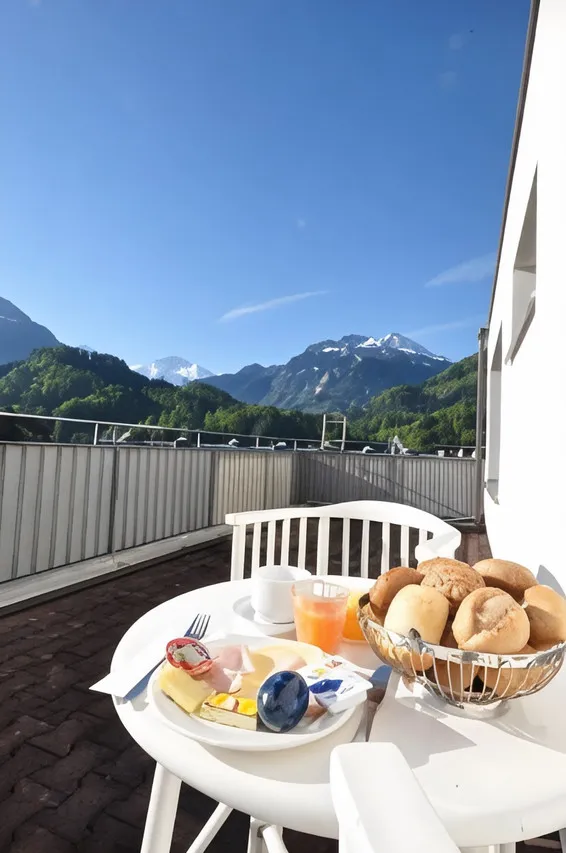Hotel Merkur West Station Interlaken — ภาพห้องพักและบรรยากาศ