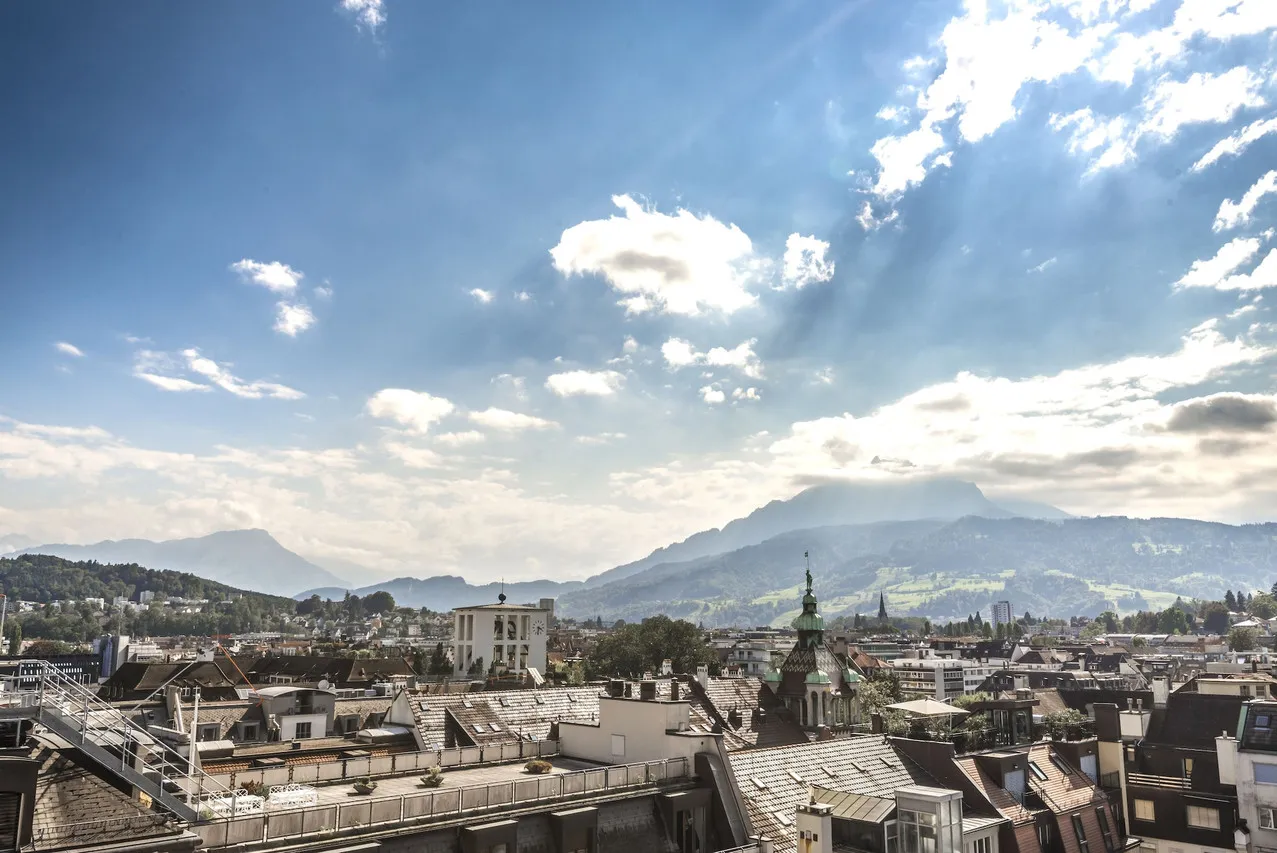Hotel Monopol Luzern — rooms and atmosphere