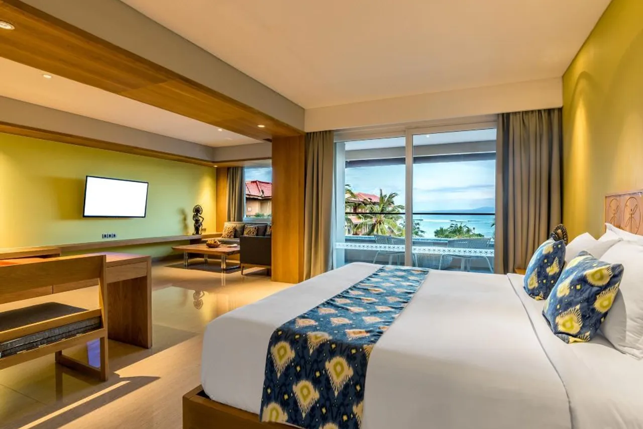 Hotel Nikko Bali Benoa Beach — rooms and atmosphere