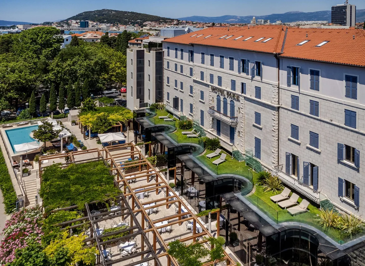 Hotel Park Split — rooms and atmosphere