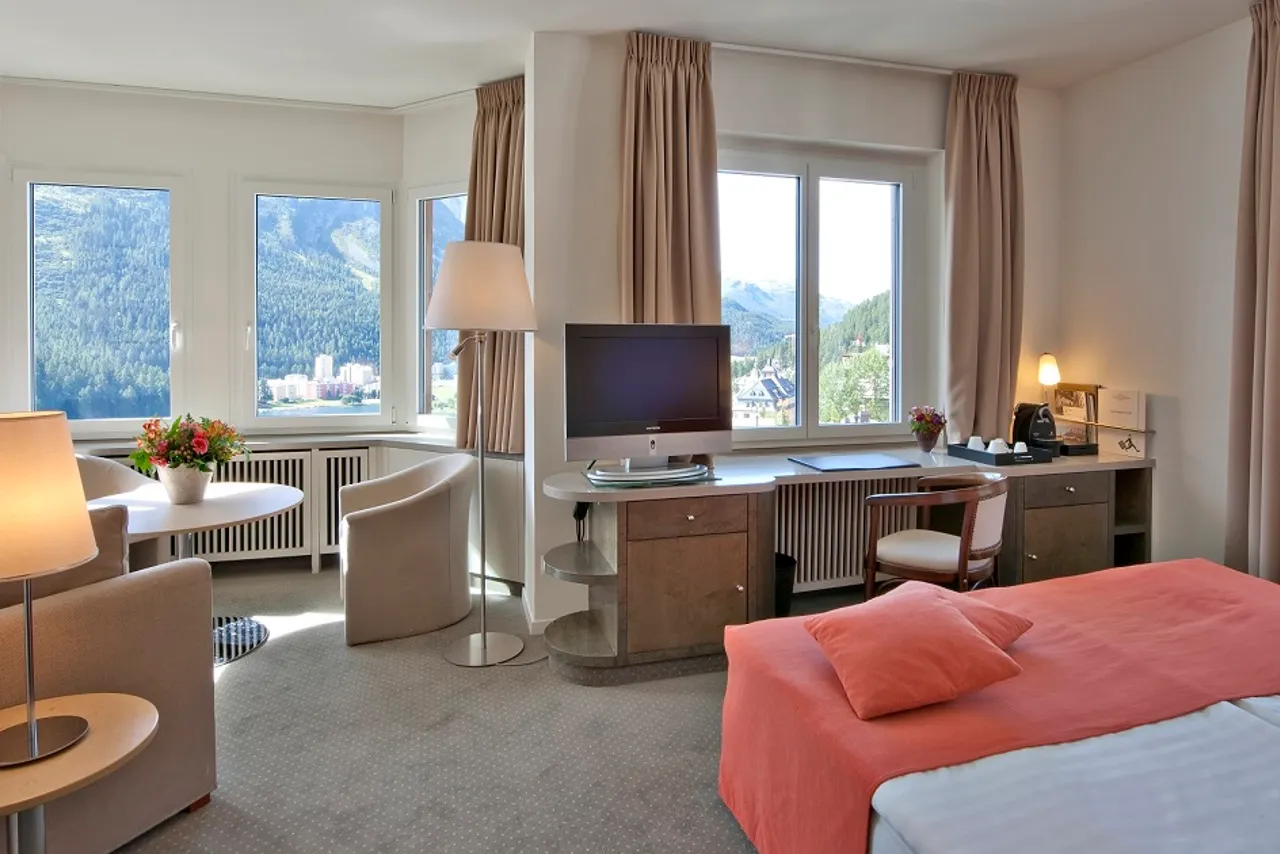 Hotel Schweizerhof St. Moritz — rooms and atmosphere