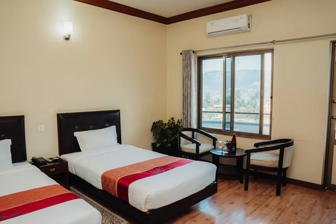 Hotel View Bhrikuti Resort — ภาพห้องพักและบรรยากาศ
