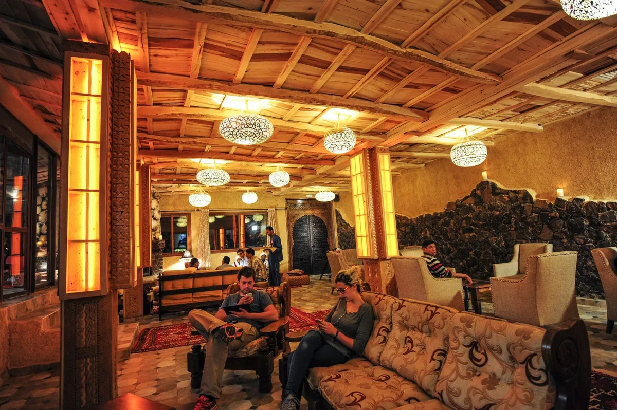 Kasbah Hotel Tombouctou — ภาพห้องพักและบรรยากาศ