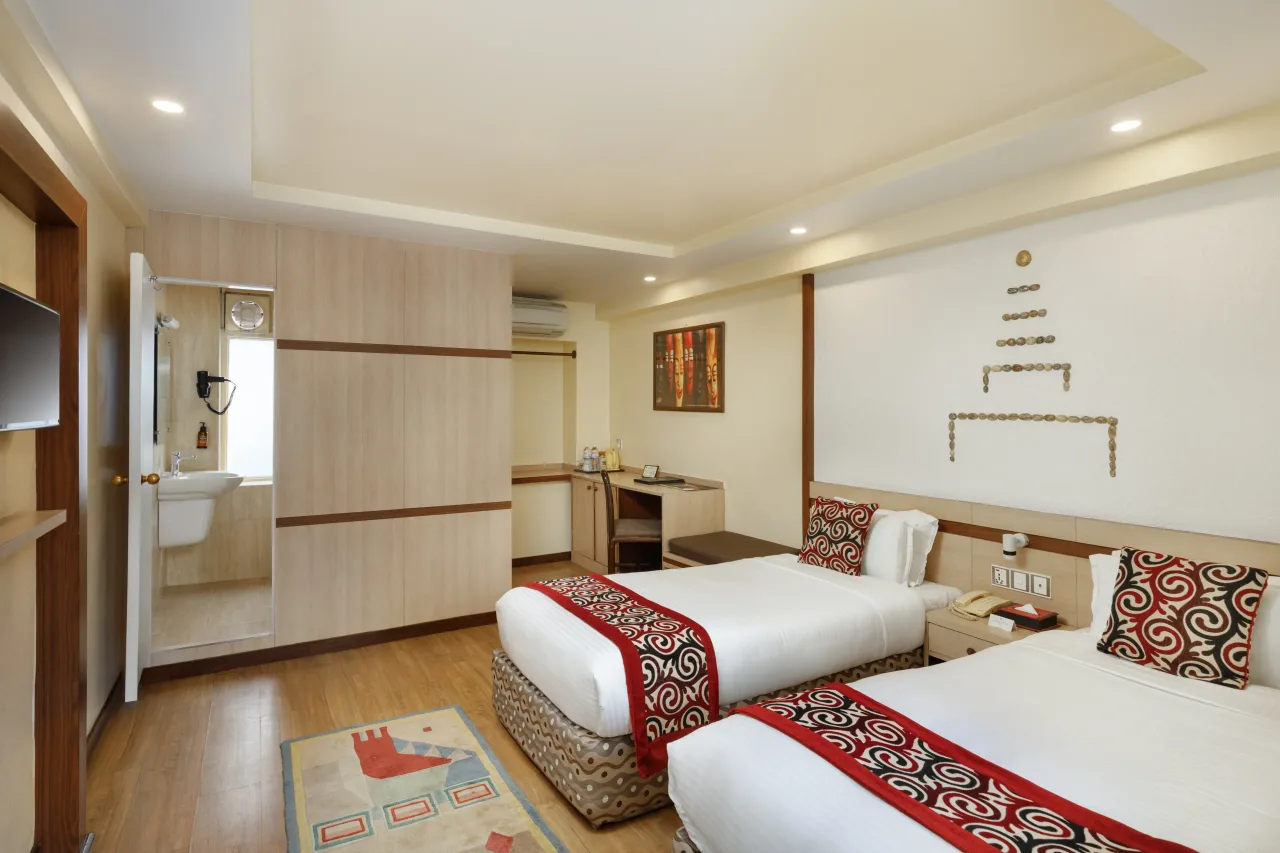 Kathmandu Guest House — rooms and atmosphere