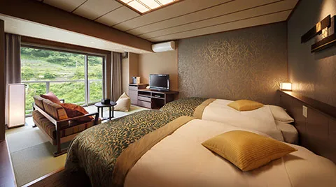 Kinugawa Onsen Hotel — ภาพห้องพักและบรรยากาศ