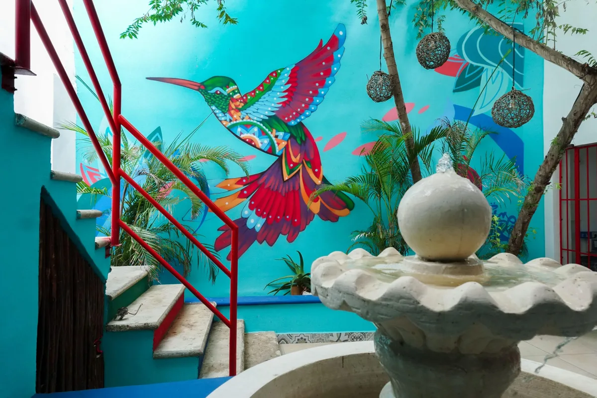 Linda Vecindad Playa del Carmen — ภาพห้องพักและบรรยากาศ