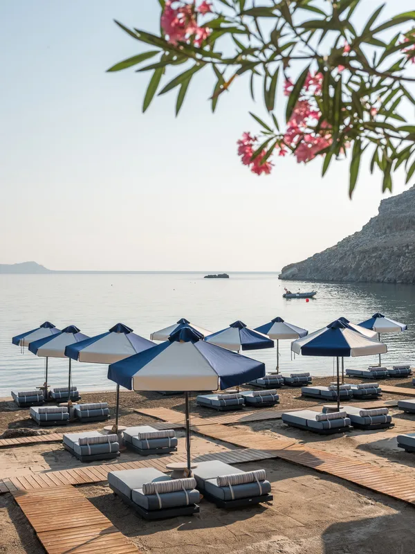 Lindos Blu Luxury Hotel & Suites — ภาพห้องพักและบรรยากาศ