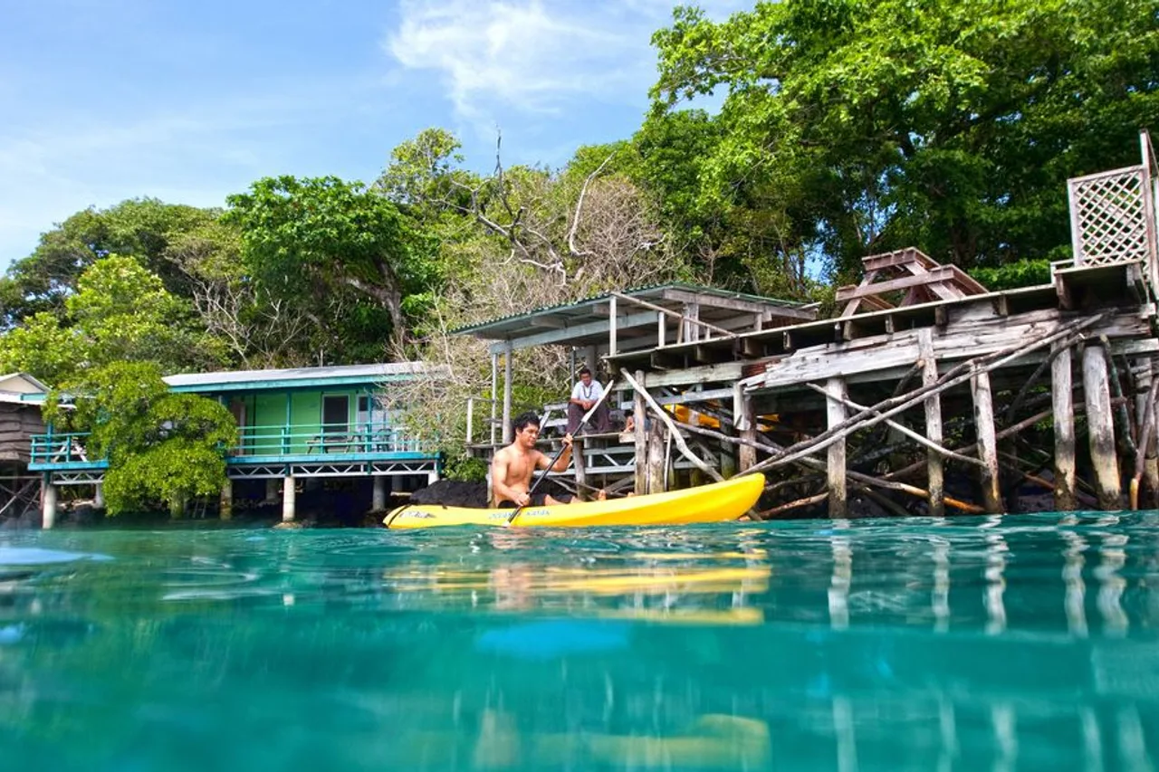 Lusia's Lagoon Chalets — ภาพห้องพักและบรรยากาศ