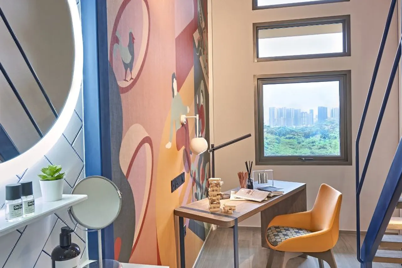 lyf one-north Singapore — rooms and atmosphere