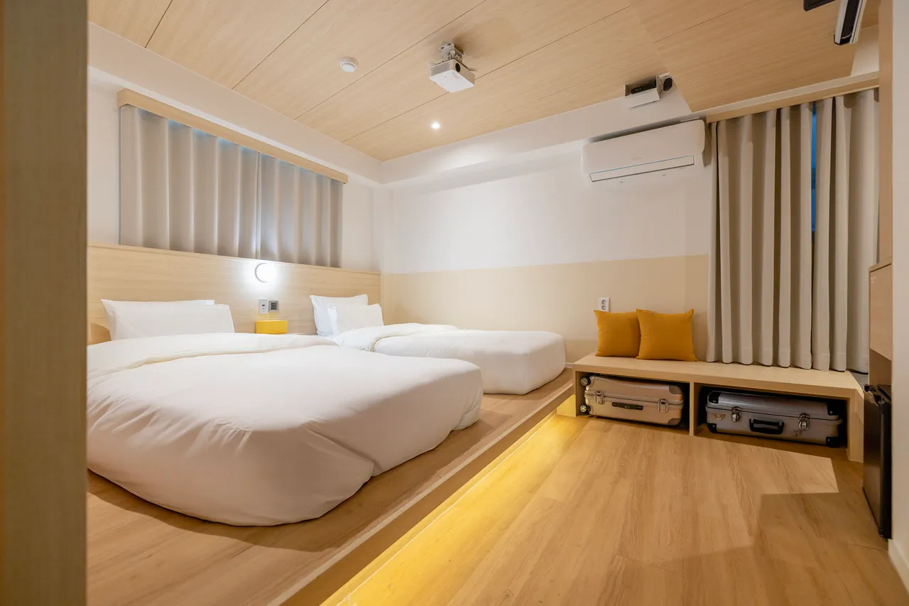 Myeongdong Guesthouse Como — rooms and atmosphere