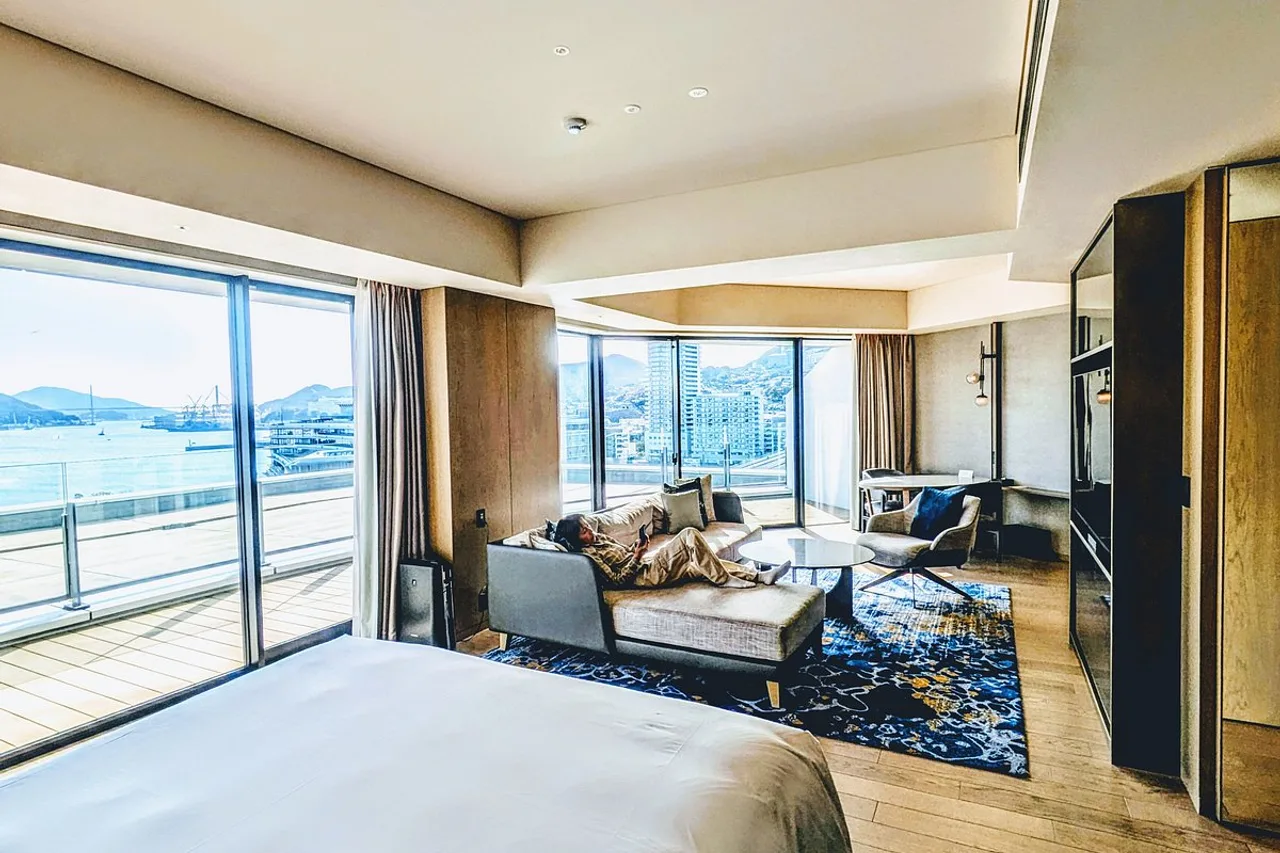 Nagasaki Marriott Hotel — rooms and atmosphere