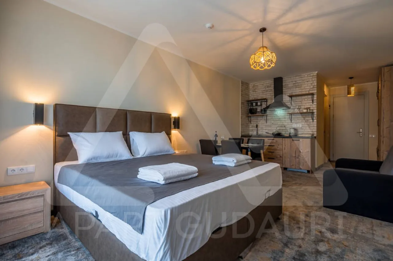 New Gudauri Apartments in Atrium — rooms and atmosphere