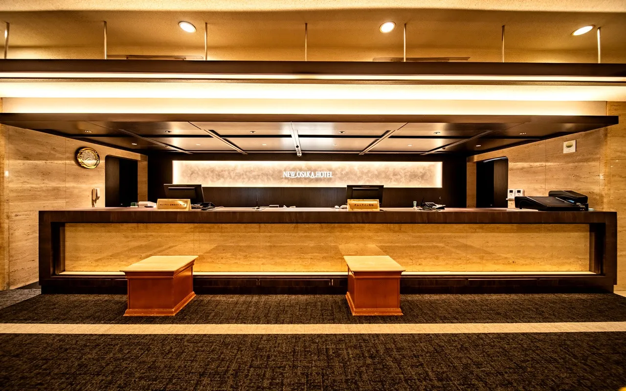 New Osaka Hotel — rooms and atmosphere