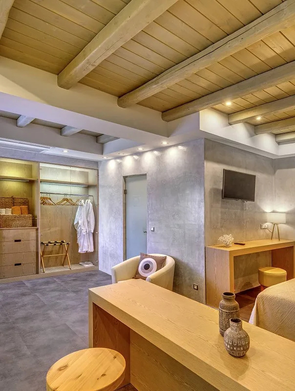 Nissaki Beach Hotel — ภาพห้องพักและบรรยากาศ
