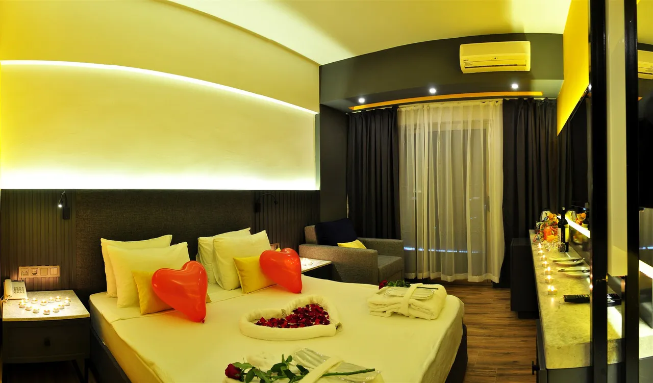 Oba Star Hotel — Ultra All Inclusive — ภาพห้องพักและบรรยากาศ