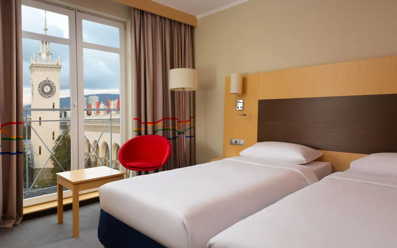 Park Inn by Radisson Sochi City Centre — rooms and atmosphere
