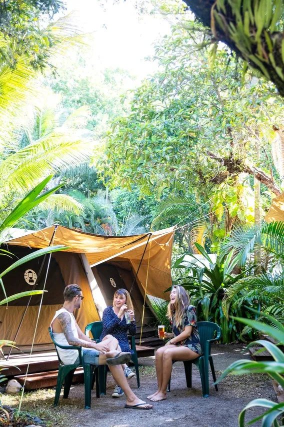 Dougies Backpackers Resort (เดิม Port Douglas Backpackers) — rooms and atmosphere