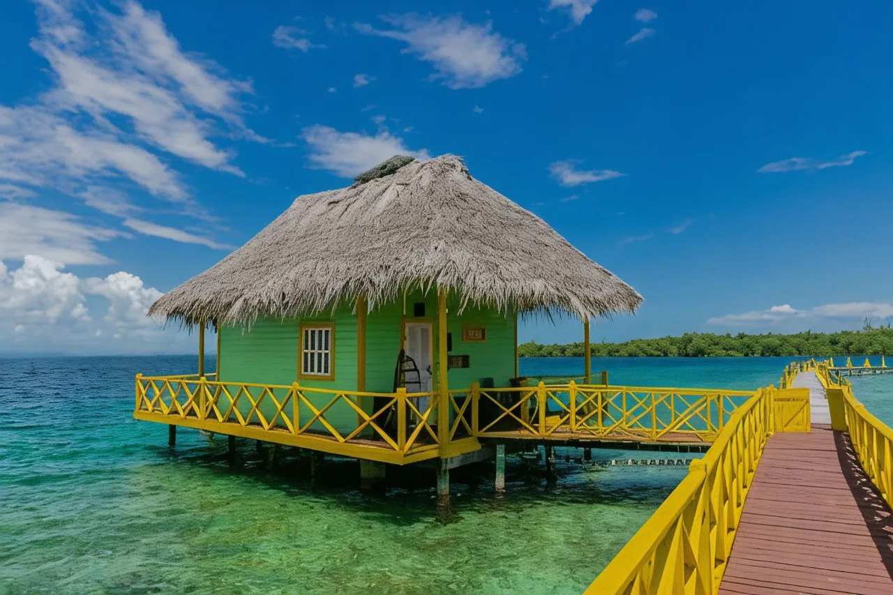 Punta Caracol Acqua Lodge — ภาพห้องพักและบรรยากาศ