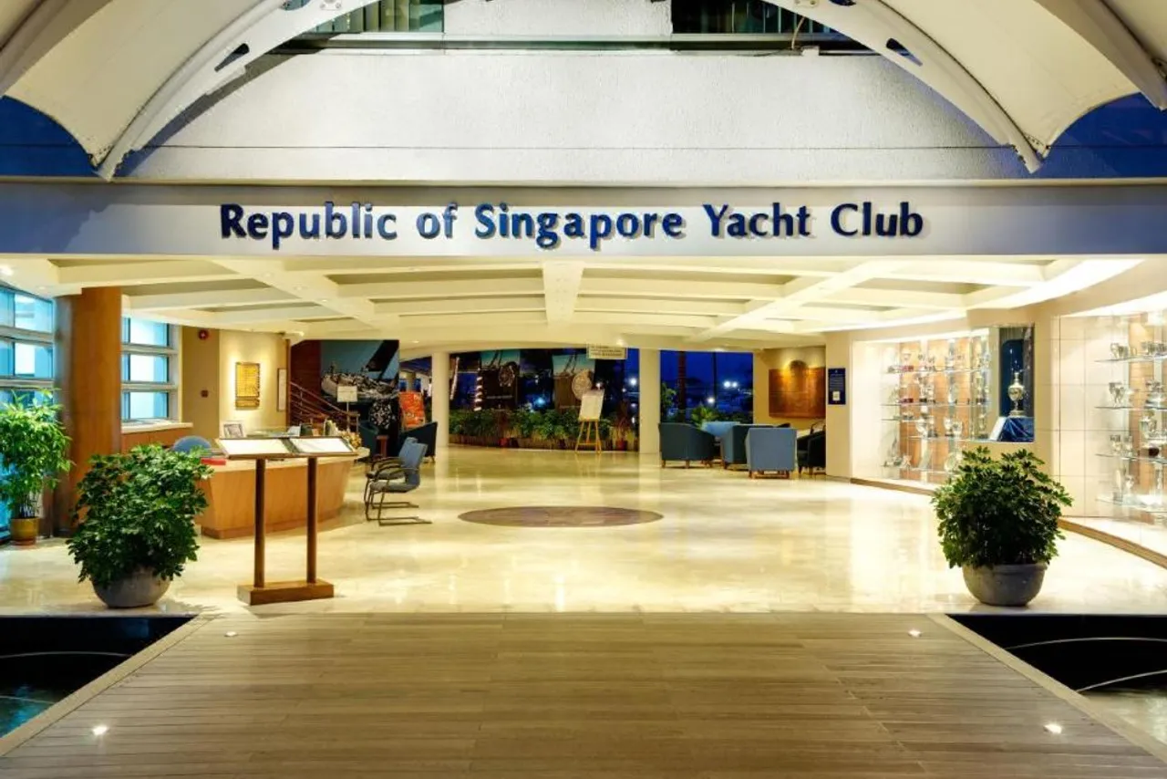 Republic of Singapore Yacht Club — rooms and atmosphere