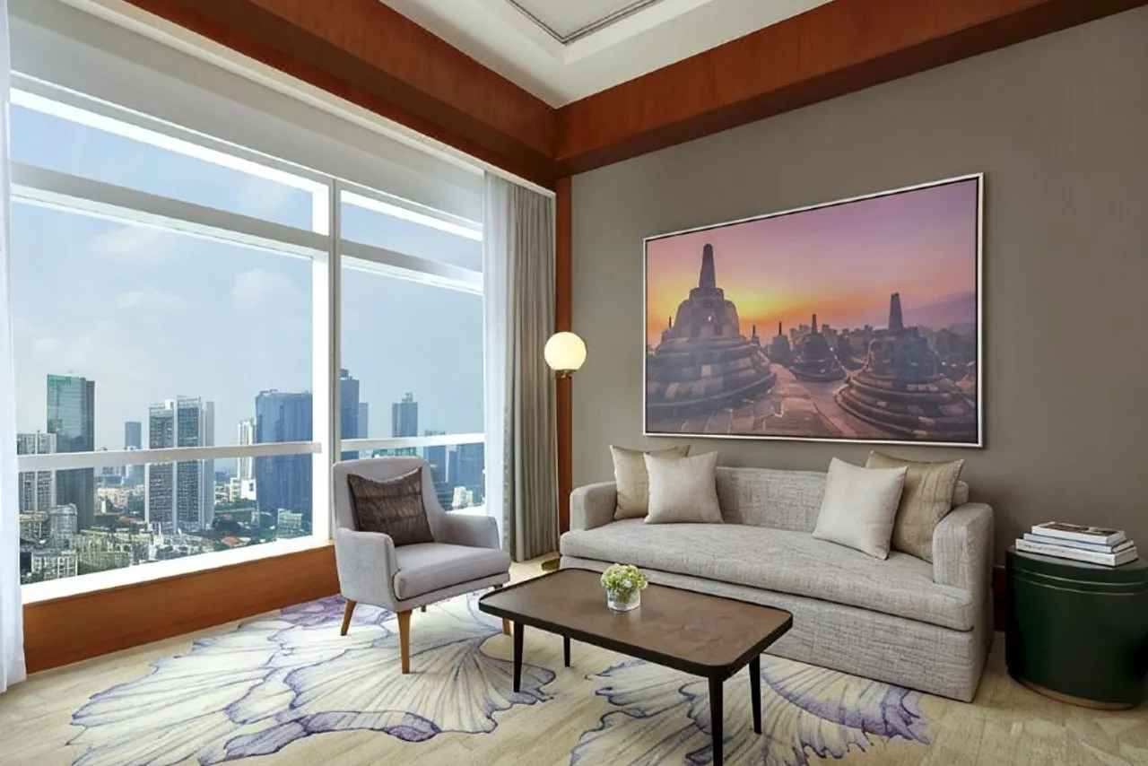 The Ritz-Carlton Jakarta, Pacific Place — rooms and atmosphere
