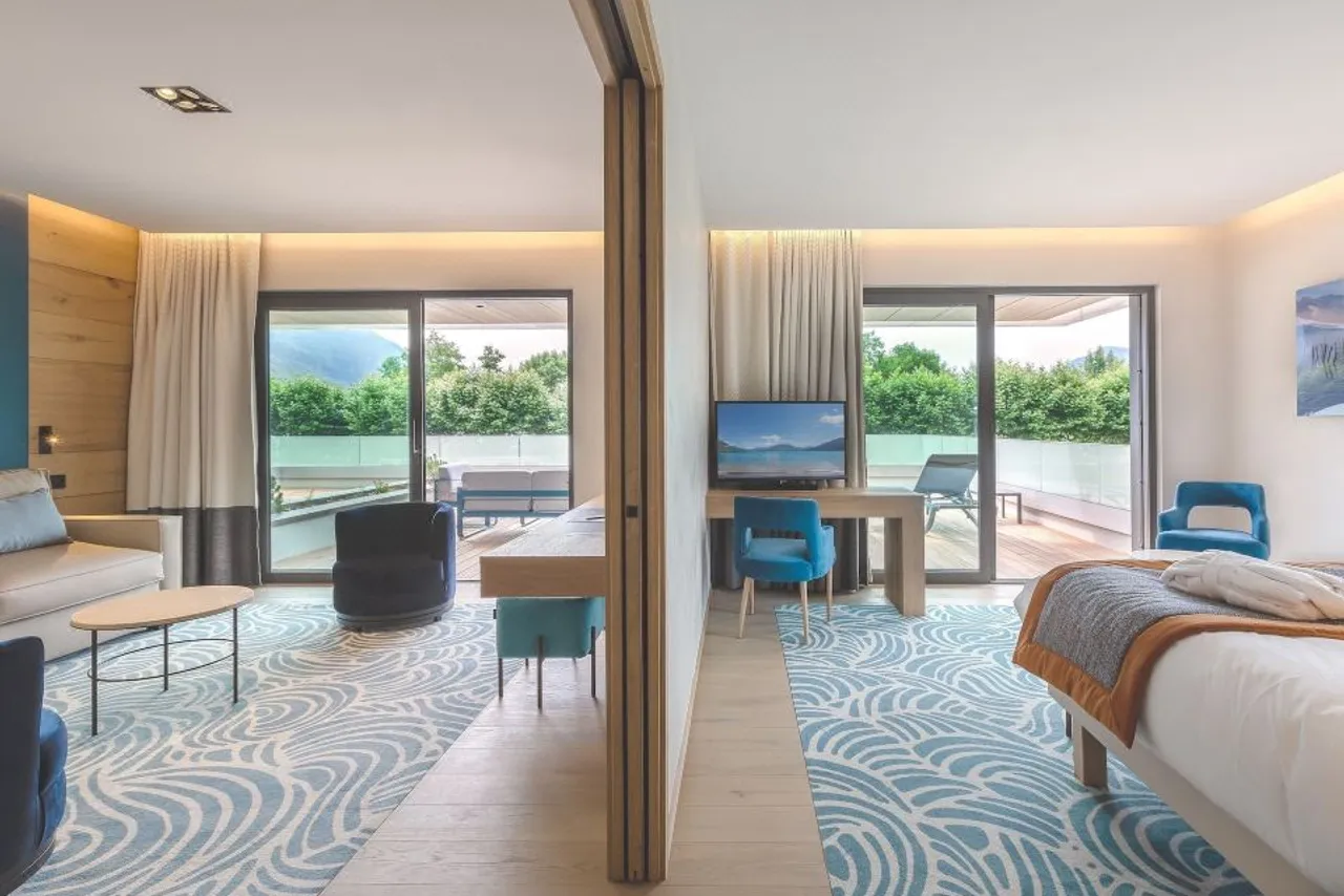 Rivage Hôtel & Spa Annecy — rooms and atmosphere