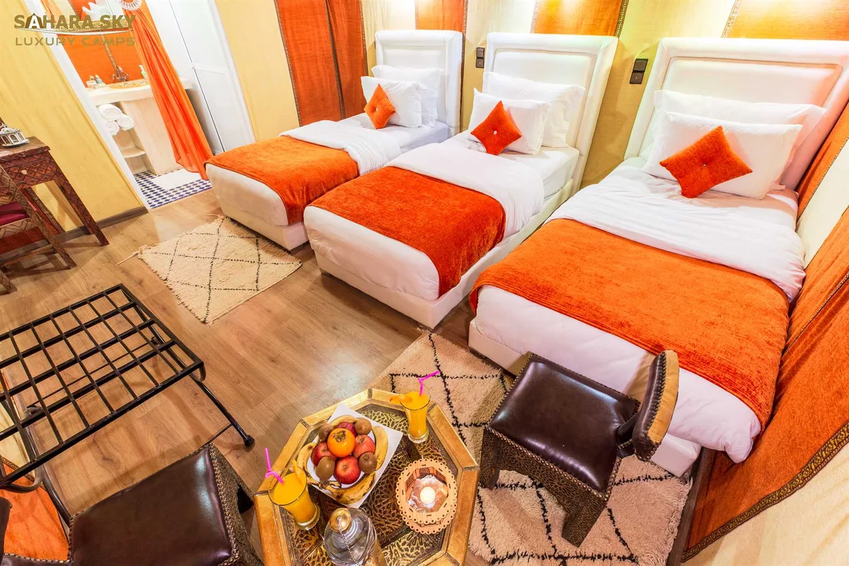 Sahara Sky Luxury Camp — ภาพห้องพักและบรรยากาศ