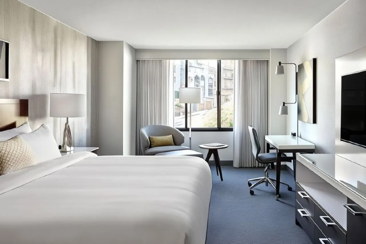 San Francisco Marriott Fisherman's Wharf — rooms and atmosphere