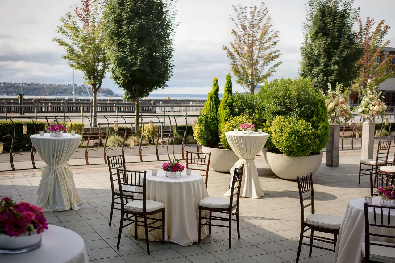 Seattle Marriott Waterfront — rooms and atmosphere