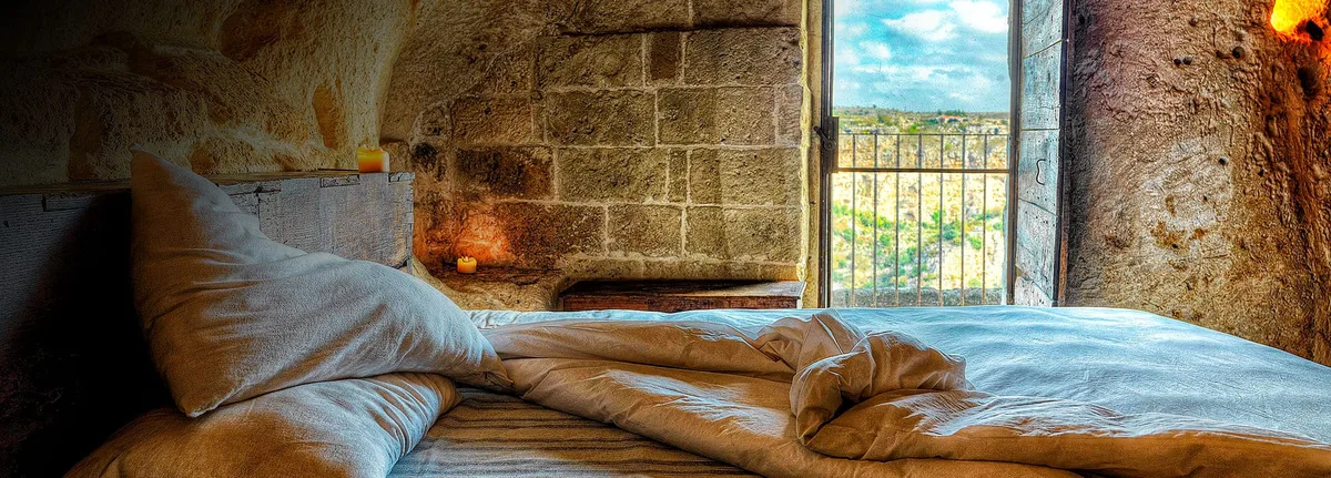 Sextantio Le Grotte della Civita — ภาพห้องพักและบรรยากาศ