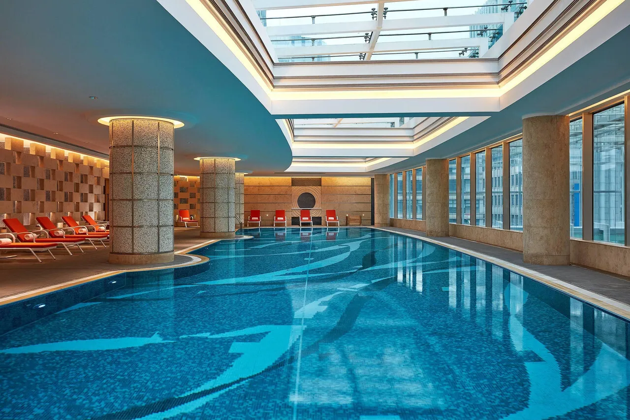 Shanghai Marriott Hotel City Centre — rooms and atmosphere