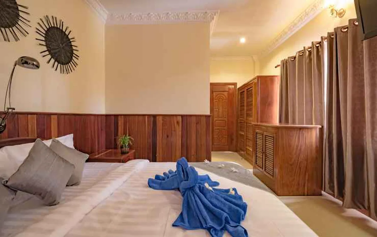 The Siem Reap Chilled Backpacker — rooms and atmosphere