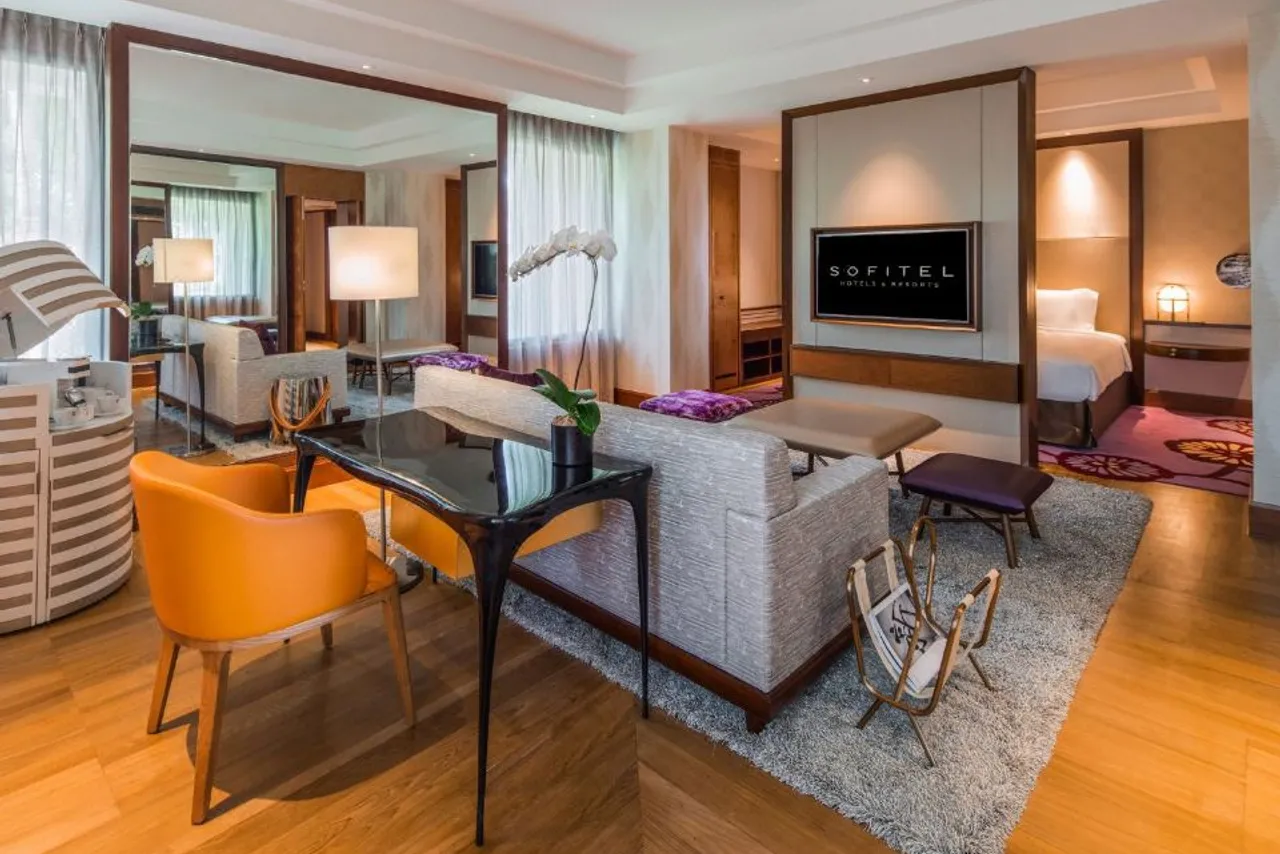 Sofitel Singapore Sentosa Resort & Spa — rooms and atmosphere