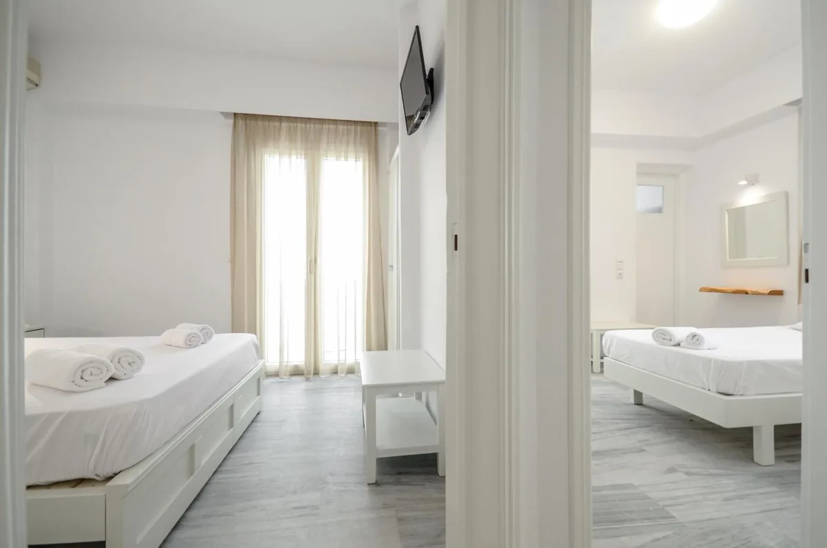 Soula Hotel (Soula Naxos) — ภาพห้องพักและบรรยากาศ
