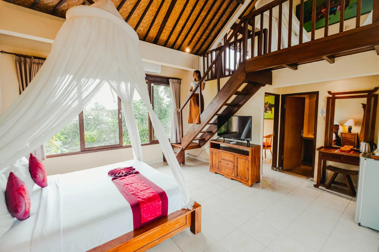 Sri Aksata Ubud Resort — rooms and atmosphere