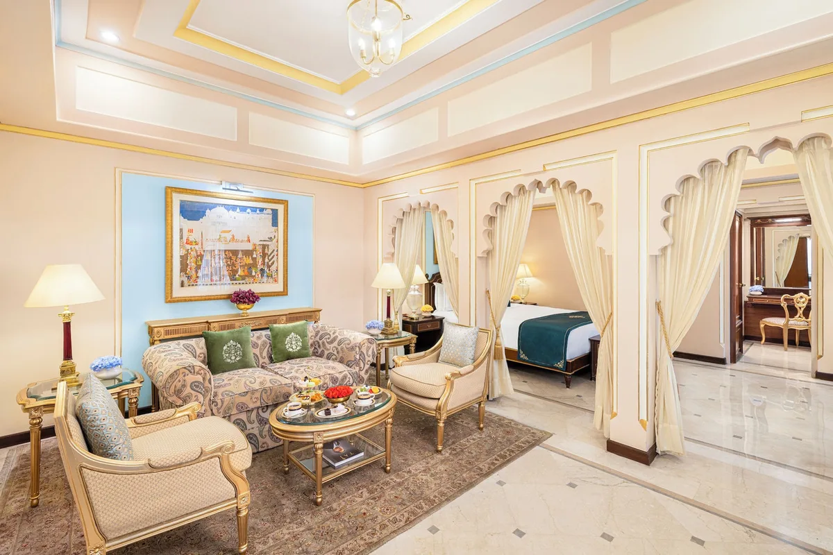 Taj Fateh Prakash Palace — ภาพห้องพักและบรรยากาศ