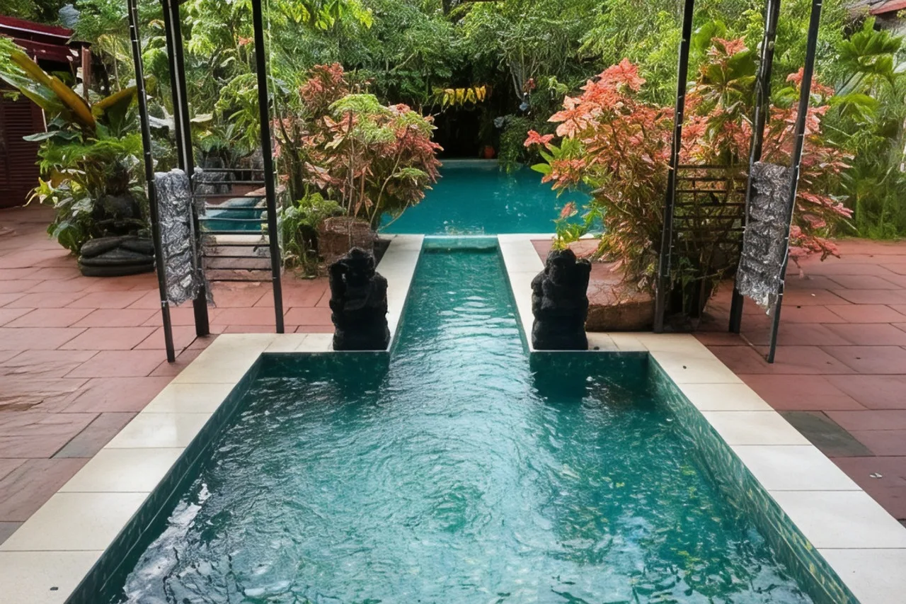 Taman Indah Resort — ภาพห้องพักและบรรยากาศ